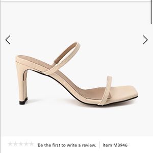 Never Worn Madewell/Alohas Cannes Beige Sandal